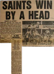 Match Report: Southampton vs Luton Town FC (25th Feb 1984)