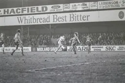 Frankie Bunn takes a pot shot