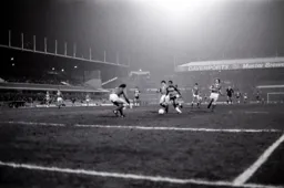 Brian Stein through on goal