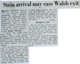 Match Report: Luton Town FC vs Everton (7th Apr 1984)