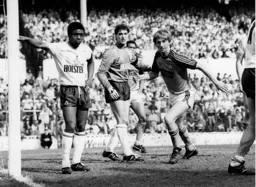 Garry Parker waits for corner to be taken