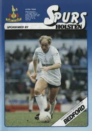 Programme: Tottenham Hotspur vs Luton Town FC (14th Apr 1984)