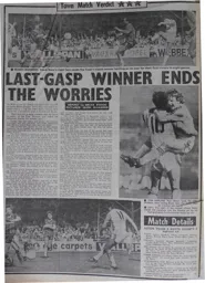 Match Report: Luton Town FC vs Notts County (21st Apr 1984)