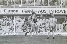 Mal Donaghy about to crash to the ground