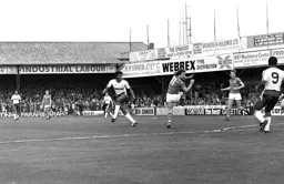 Ricky Hill strikes for goal