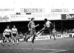 Brian Stein flying header