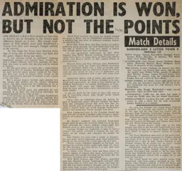 Match Report: Sunderland vs Luton Town FC (27th Oct 1984)