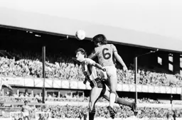 Mal Donaghy heads for goal