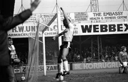 David Preece celebrates