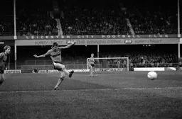 Garry Parker gets in a strike