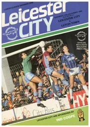 Programme: Leicester City vs Luton Town FC (15th Dec 1984)