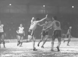 Mal Donaghy celebrates scoring the Town's winner in a 3-2 replay victory that booked our place in the FA Cup Fourth Round