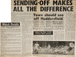 Match Report: Luton Town FC vs Huddersfield Town (26th Jan 1985)