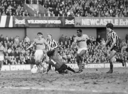 Mal Donaghy had combined brilliantly with Nwajiobi in the 87th minute. He rounded the keeper but ballooned his chance to equalise over