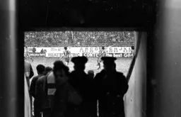 Sheltering from a blizzard