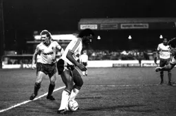 Ricky Hill inside the box