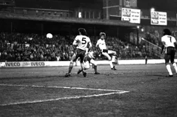 Garry Parker heads for goal