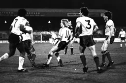 David Preece surrounded