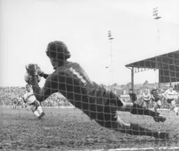 Brian Stein had earlier missed a chance to put the Town 2-0 up as his penalty is saved by Peter Hucker in first half injury time