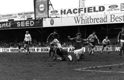 Emeka Nwajiobi slides the ball home