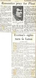 Match Report: Luton Town FC vs Everton (13th Apr 1985)