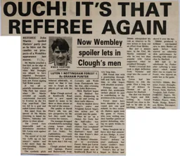 Match Report: Luton Town FC vs Nottingham Forest (17th Aug 1985)