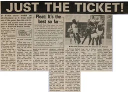 Match Report: Luton Town FC vs Arsenal (27th Aug 1985)