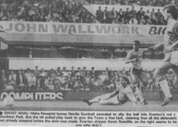 Match Report: Everton vs Luton Town FC (14th Sep 1985)