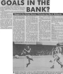 Match Report: Luton Town FC vs Ipswich Town (1st Oct 1985)