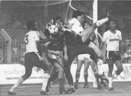 Confusion in the Ipswich goalmouth
