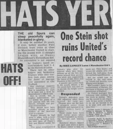 Match Report: Luton Town FC vs Manchester United (5th Oct 1985)