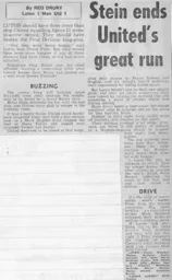 Match Report: Luton Town FC vs Manchester United (5th Oct 1985)