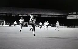 Brian Stein fires from edge of box