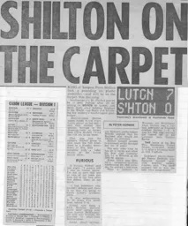 Match Report: Luton Town FC vs Southampton (19th Oct 1985)