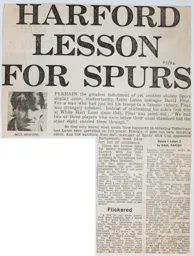 Match Report: Tottenham Hotspur vs Luton Town FC (9th Nov 1985)