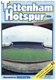 Programme: Tottenham Hotspur vs Luton Town FC (9th Nov 1985)