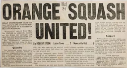 Match Report: Luton Town FC vs Newcastle United (7th Dec 1985)