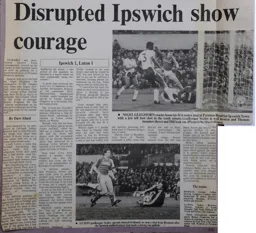 Match Report: Ipswich Town vs Luton Town FC (28th Dec 1985)