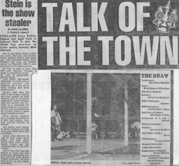 Match Report: Crystal Palace vs Luton Town FC (6th Jan 1986)