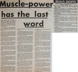 Match Report: Chelsea vs Luton Town FC (11th Jan 1986)