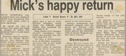 Match Report: Luton Town FC vs Aston Villa (18th Jan 1986)