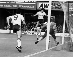 Marc North heads over from close range