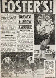 Match Report: Luton Town FC vs Everton (22nd Mar 1986)