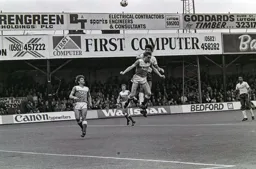 Mick Harford rises high