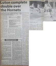 Match Report: Luton Town FC vs Watford (26th Apr 1986)