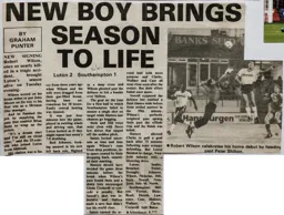 Match Report: Luton Town FC vs Southampton (26th Aug 1986)