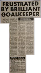 Match Report: Luton Town FC vs Newcastle United (30th Aug 1986)