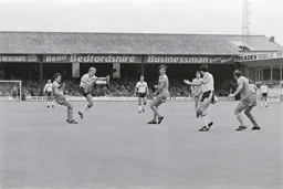Anxcious lookson the faces of John Bailey and Glenn Roeder as Tim Breacker hammers a shot at goal