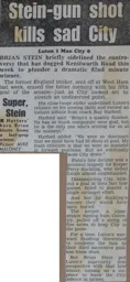 Match Report: Luton Town FC vs Manchester City (27th Sep 1986)