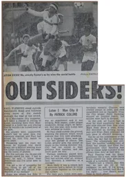 Match Report: Luton Town FC vs Manchester City (27th Sep 1986)